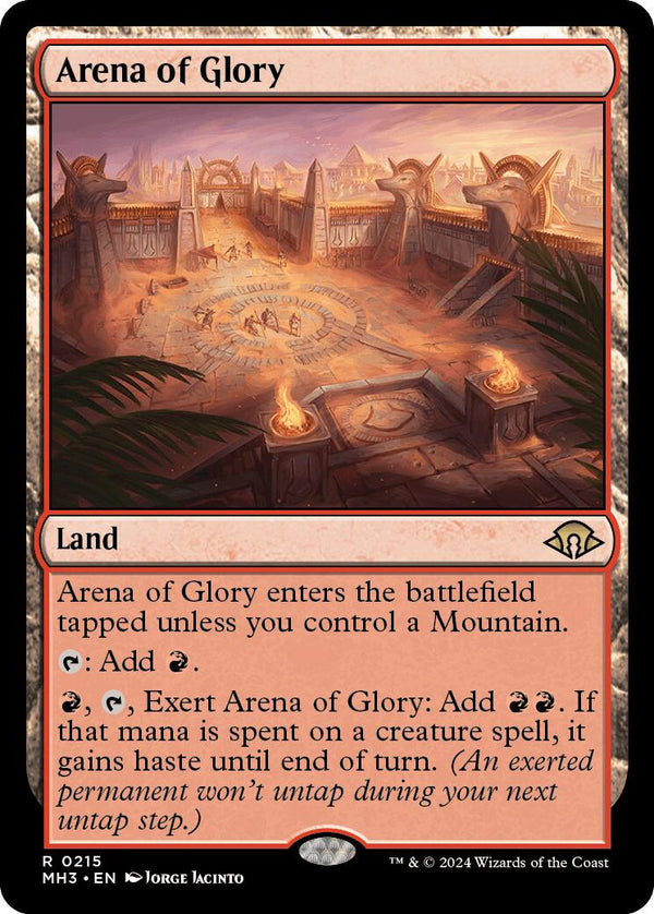 Arena of Glory [MH3 - 215] - Cartes Sportives Rive Sud