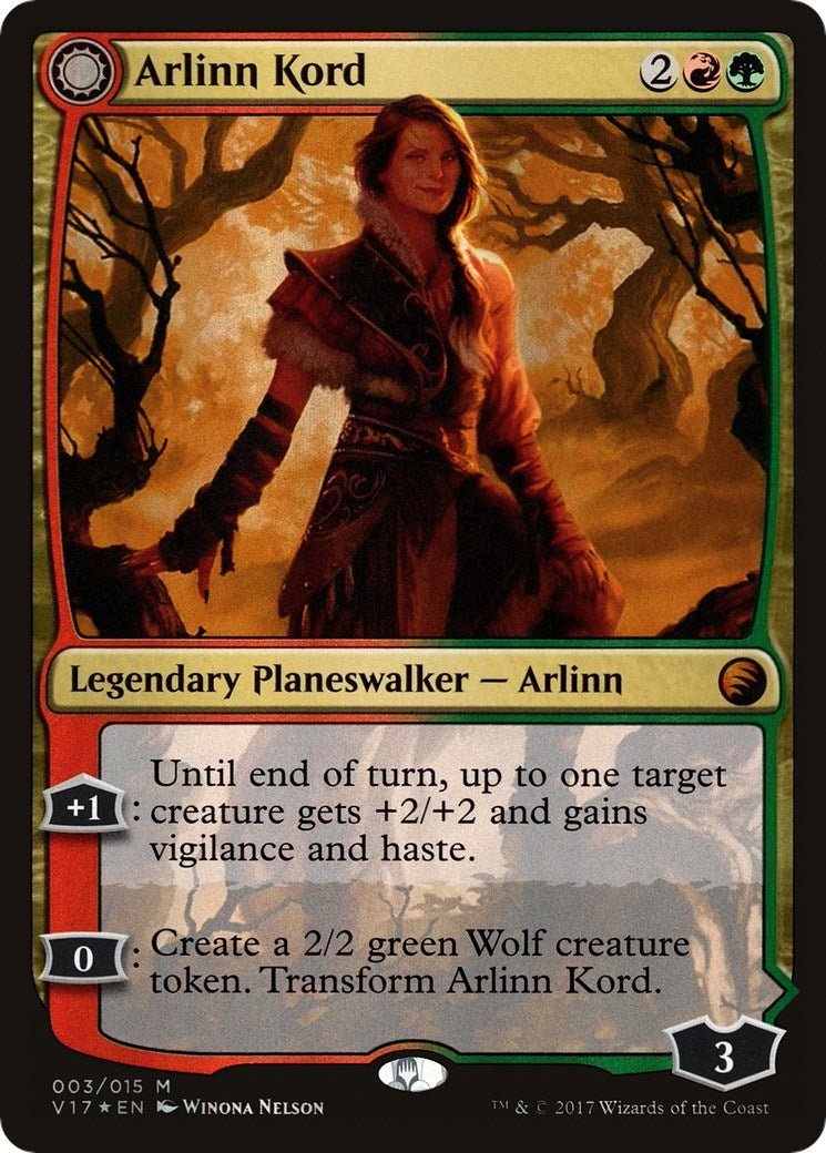 Arlinn Kord [V17 - 3] - Cartes Sportives Rive Sud