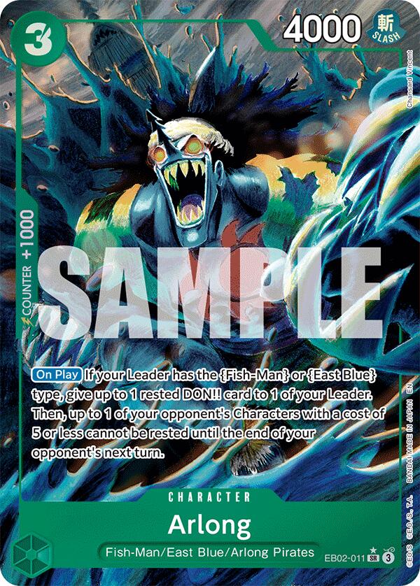 Arlong (Alternate Art) [EB - 02 - EB02 - 011] - Cartes Sportives Rive Sud