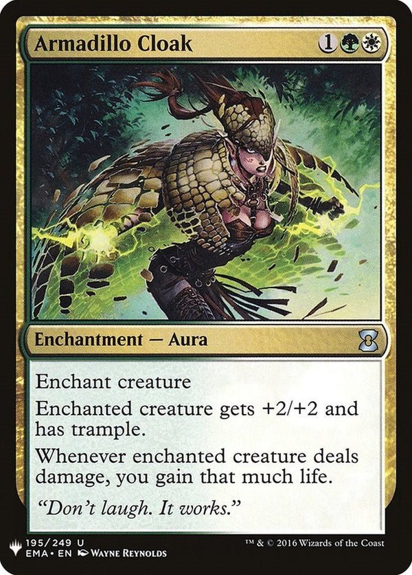 Armadillo Cloak [LIST - 195] - Cartes Sportives Rive Sud
