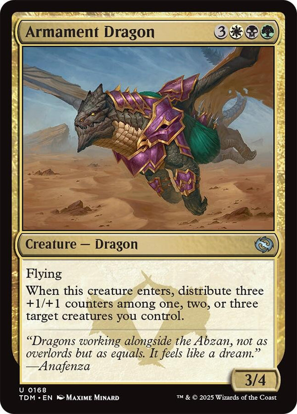 Armament Dragon - Cartes Sportives Rive Sud
