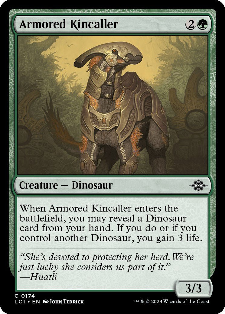 Armored Kincaller [LCI - 174] - Cartes Sportives Rive Sud