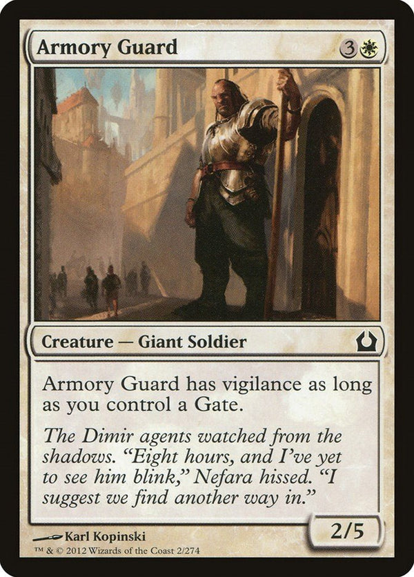 Armory Guard [RTR - 2] - Cartes Sportives Rive Sud