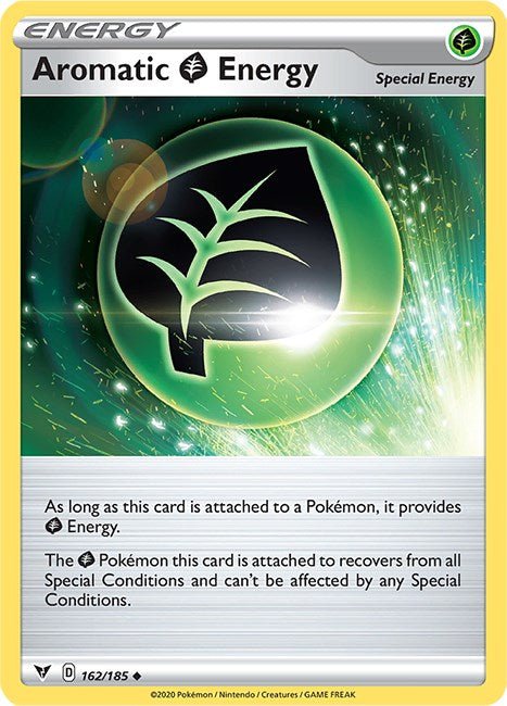 Aromatic Grass Energy [SWSH04 - 162/185] - Cartes Sportives Rive Sud