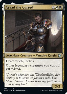 Arvad the Cursed [DMC - 141] - Cartes Sportives Rive Sud