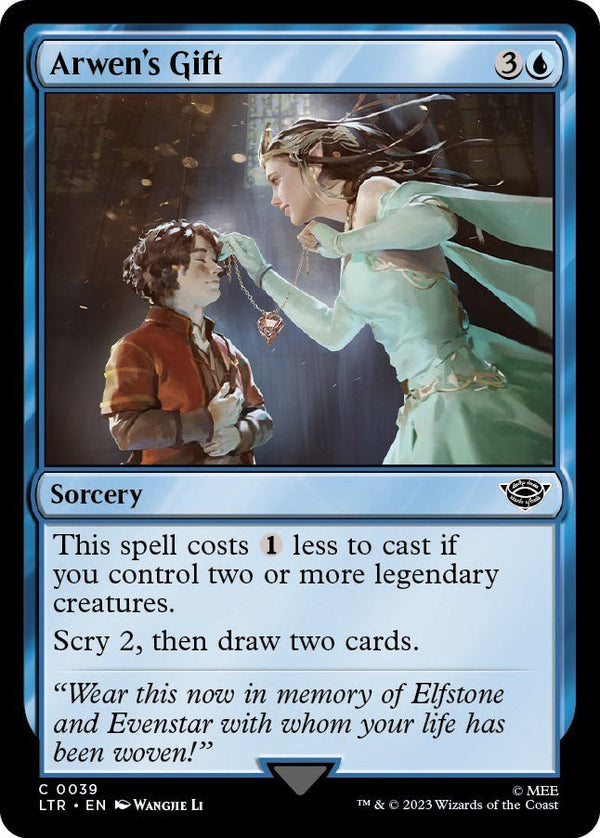 Arwen's Gift [LTR - 39] - Cartes Sportives Rive Sud