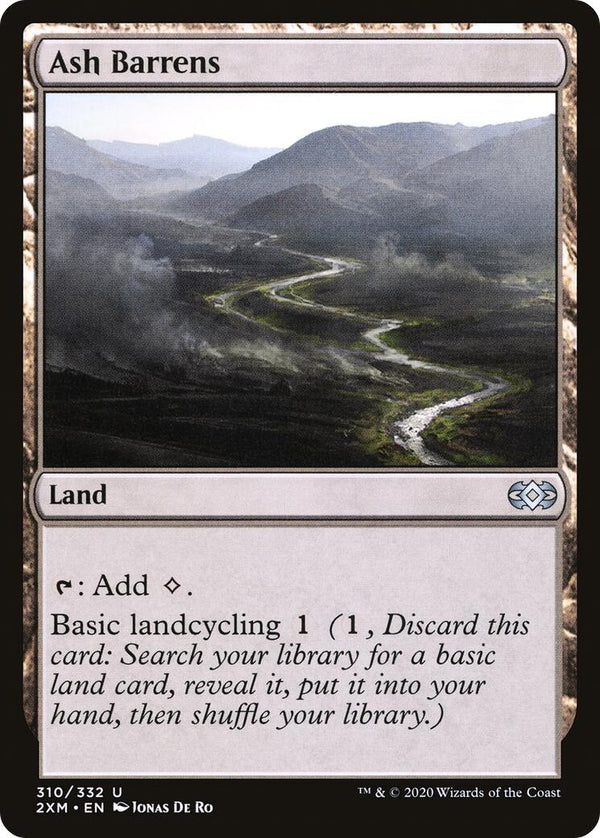 Ash Barrens [310] - Cartes Sportives Rive Sud