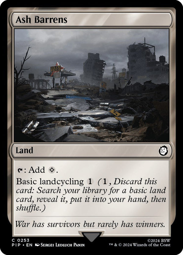 Ash Barrens [PIP - 253] - Cartes Sportives Rive Sud