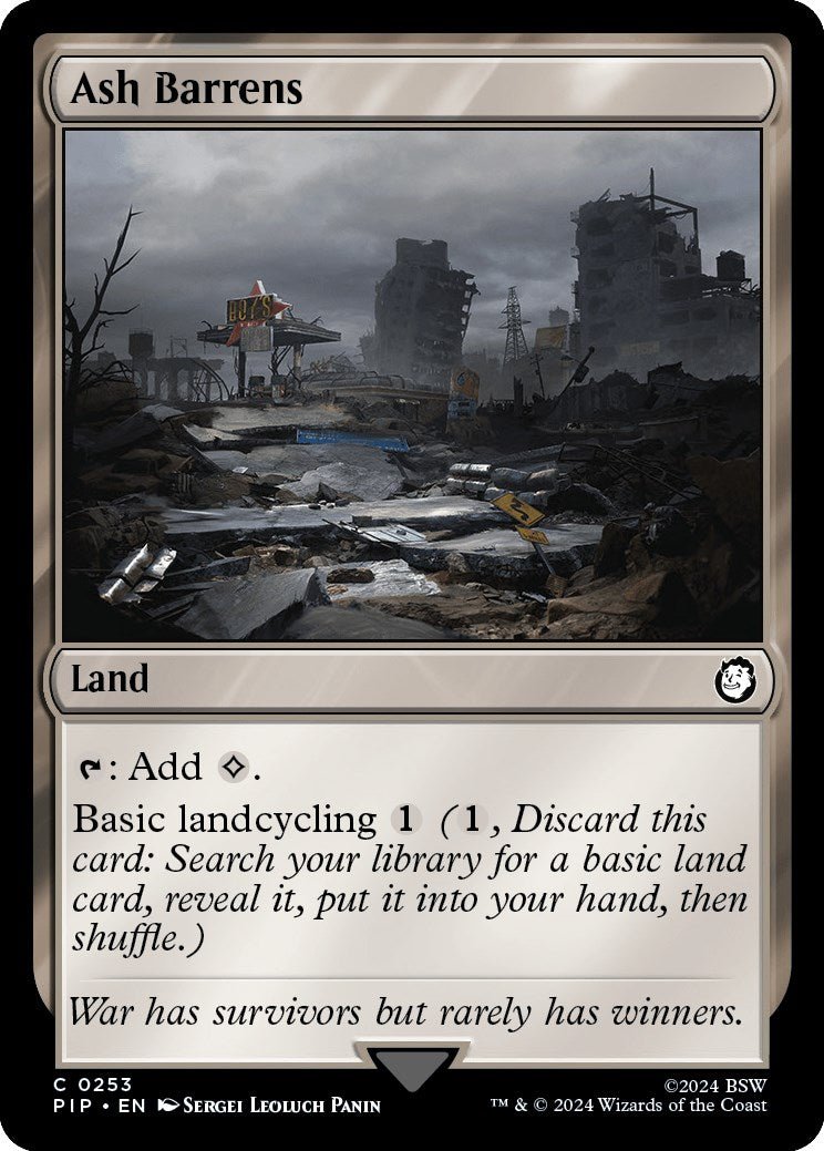 Ash Barrens [PIP - 253] - Cartes Sportives Rive Sud