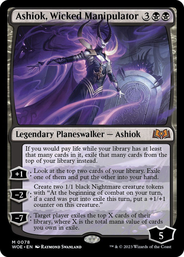 Ashiok, Wicked Manipulator [WOE - 78] - Cartes Sportives Rive Sud