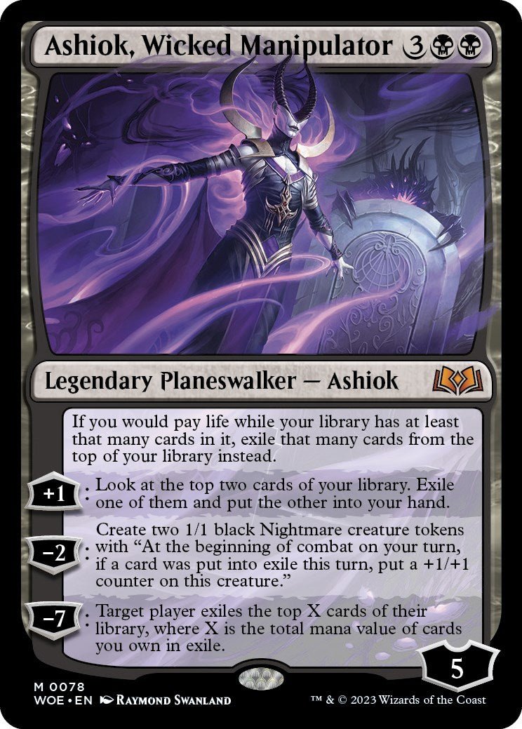 Ashiok, Wicked Manipulator [WOE - 78] - Cartes Sportives Rive Sud