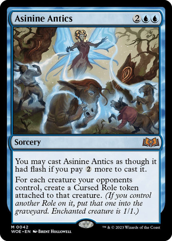 Asinine Antics [WOE - 42] - Cartes Sportives Rive Sud