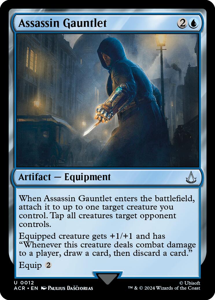 Assassin Gauntlet [ACR - 12] - Cartes Sportives Rive Sud