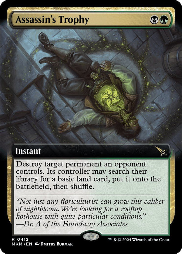 Assassin's Trophy (Extended Art) [MKM - 412] - Cartes Sportives Rive Sud
