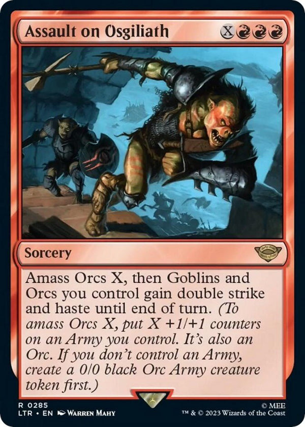 Assault on Osgiliath [LTR - 285] - Cartes Sportives Rive Sud