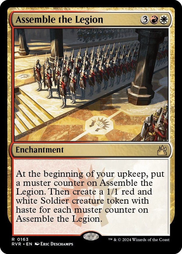 Assemble the Legion [RVR - 163] - Cartes Sportives Rive Sud