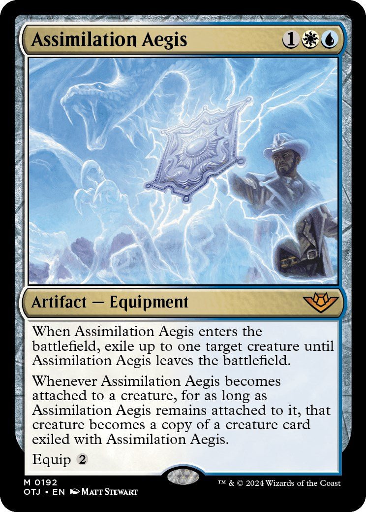 Assimilation Aegis [OTJ - 192] - Cartes Sportives Rive Sud