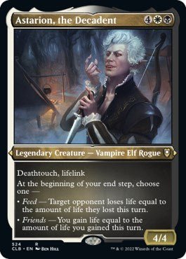 Astarion, the Decadent (Foil Etched) [CLB - 524] - Cartes Sportives Rive Sud