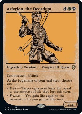 Astarion, the Decadent (Showcase) [CLB - 413] - Cartes Sportives Rive Sud