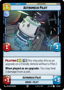 Astromech Pilot [JTL - 057/262] - Cartes Sportives Rive Sud