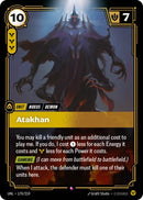 Atakhan [UNL - 170/219] - Cartes Sportives Rive Sud
