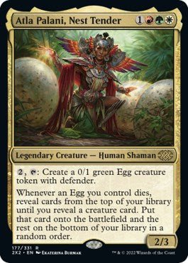 Atla Palani, Nest Tender [2X2 - 177] - Cartes Sportives Rive Sud