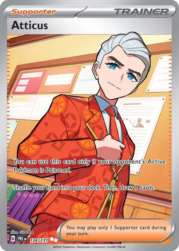 Atticus - 134/131 [PRE - 134/131] - Cartes Sportives Rive Sud