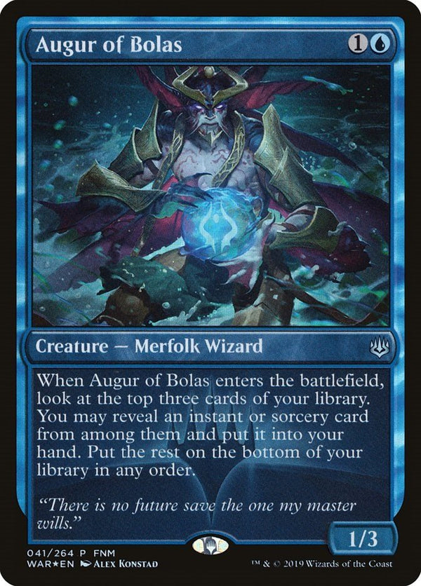 Augur of Bolas [FNM - 41] - Cartes Sportives Rive Sud