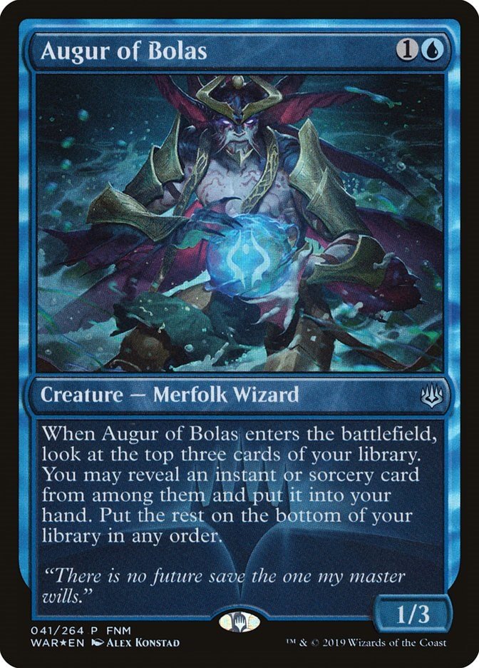 Augur of Bolas [FNM - 41] - Cartes Sportives Rive Sud