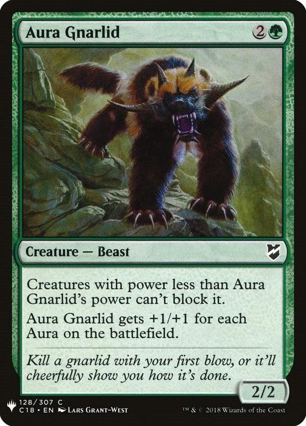 Aura Gnarlid [LIST - 128] - Cartes Sportives Rive Sud