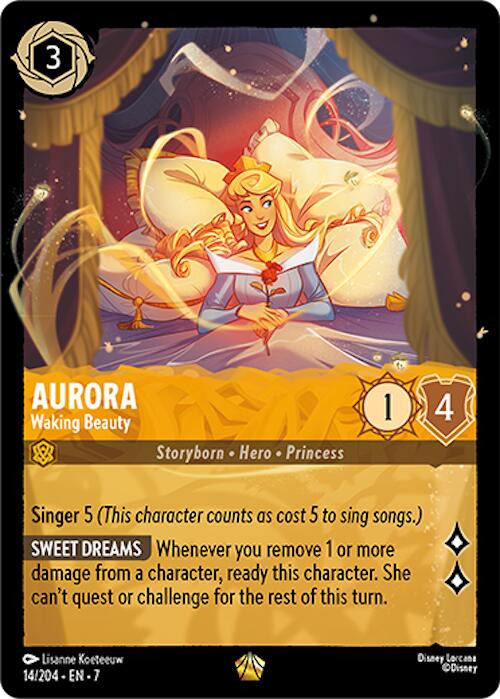 Aurora - Waking Beauty [7 - 14/204] - Cartes Sportives Rive Sud