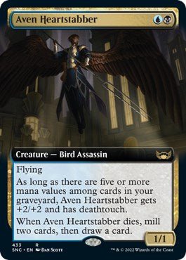 Aven Heartstabber (Extended Art) [SNC - 433] - Cartes Sportives Rive Sud