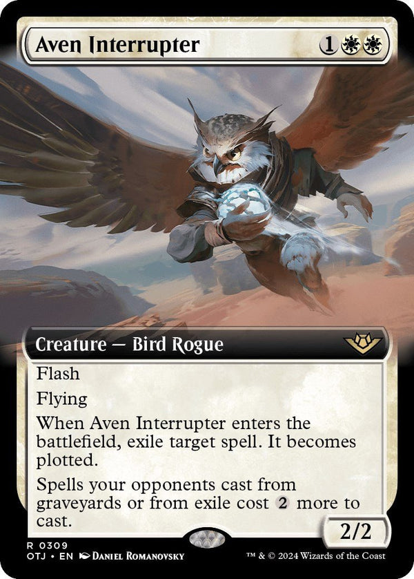 Aven Interrupter (Extended Art) [OTJ - 309] - Cartes Sportives Rive Sud