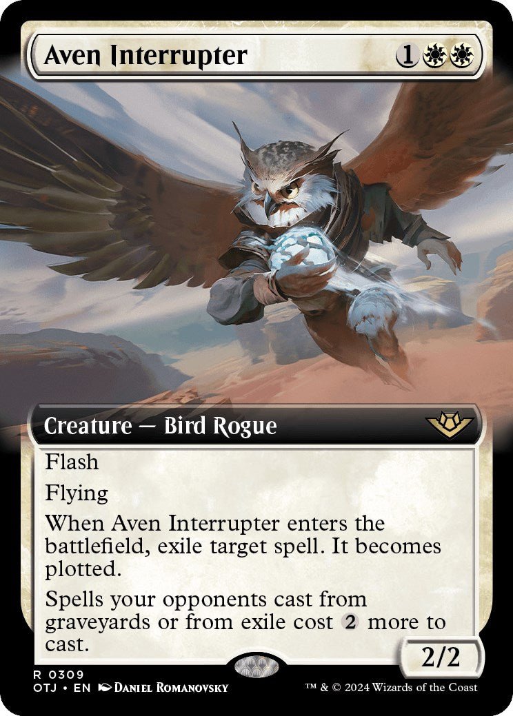Aven Interrupter (Extended Art) [OTJ - 309] - Cartes Sportives Rive Sud
