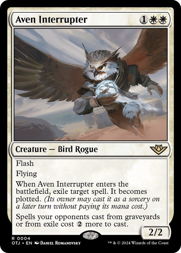 Aven Interrupter [OTJ - 4] - Cartes Sportives Rive Sud