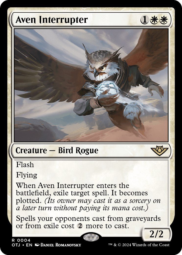 Aven Interrupter [OTJ - 4] - Cartes Sportives Rive Sud