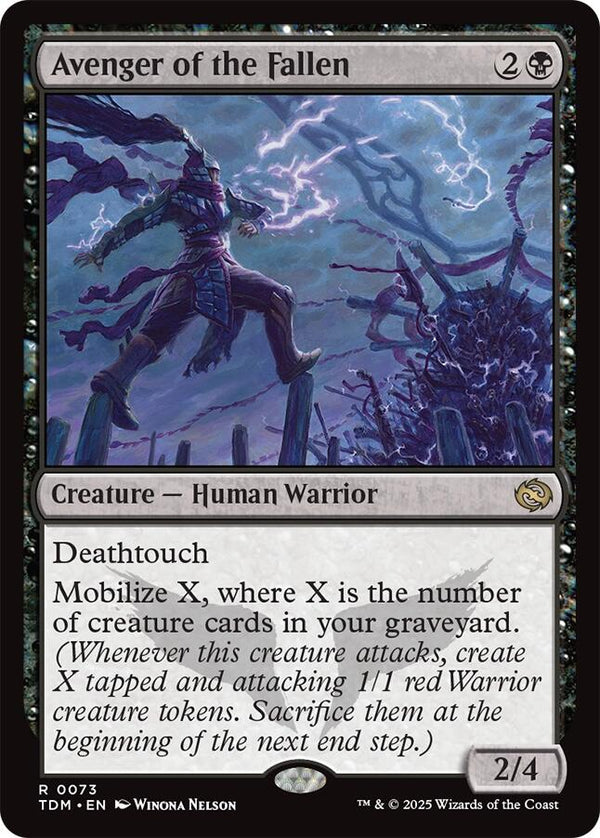 Avenger of the Fallen [TDM - 73] - Cartes Sportives Rive Sud
