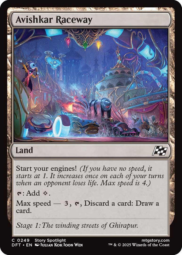 Avishkar Raceway [DFT - 249] - Cartes Sportives Rive Sud