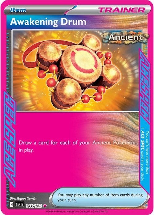 Awakening Drum [TEF - 141/162] - Cartes Sportives Rive Sud