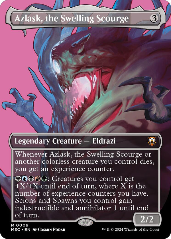 Azlask, the Swelling Scourge (Borderless) [M3C - 9] - Cartes Sportives Rive Sud