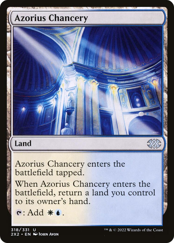 Azorius Chancery [2X2 - 318] - Cartes Sportives Rive Sud