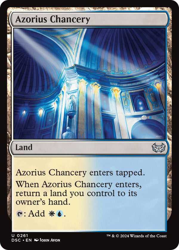 Azorius Chancery [DSC - 261] - Cartes Sportives Rive Sud