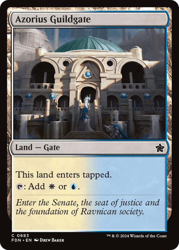 Azorius Guildgate [FDN - 683] - Cartes Sportives Rive Sud