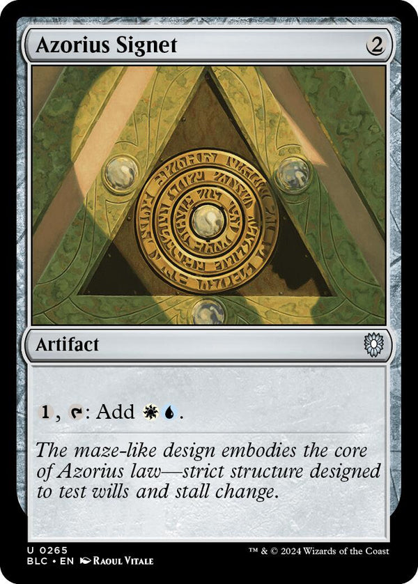 Azorius Signet [BLC - 265] - Cartes Sportives Rive Sud