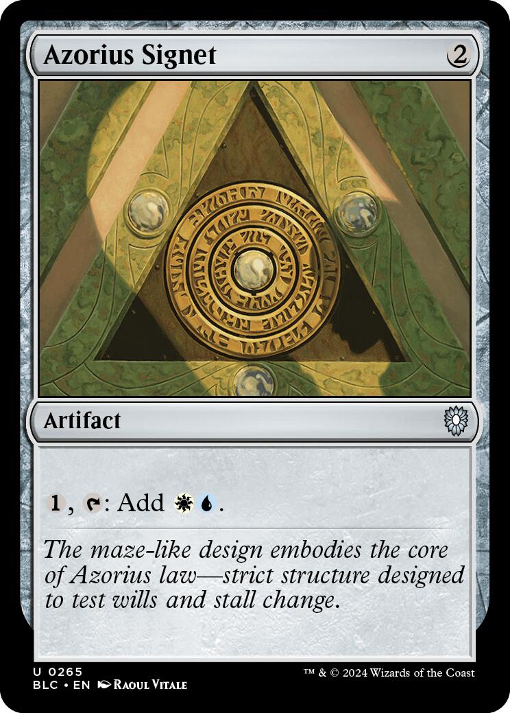 Azorius Signet [BLC - 265] - Cartes Sportives Rive Sud