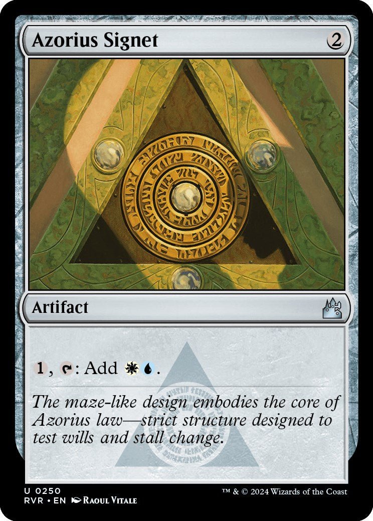 Azorius Signet [RVR - 250] - Cartes Sportives Rive Sud