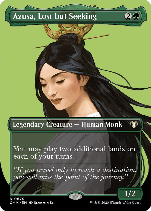 Azusa, Lost but Seeking (Borderless) [CMM - 679] - Cartes Sportives Rive Sud