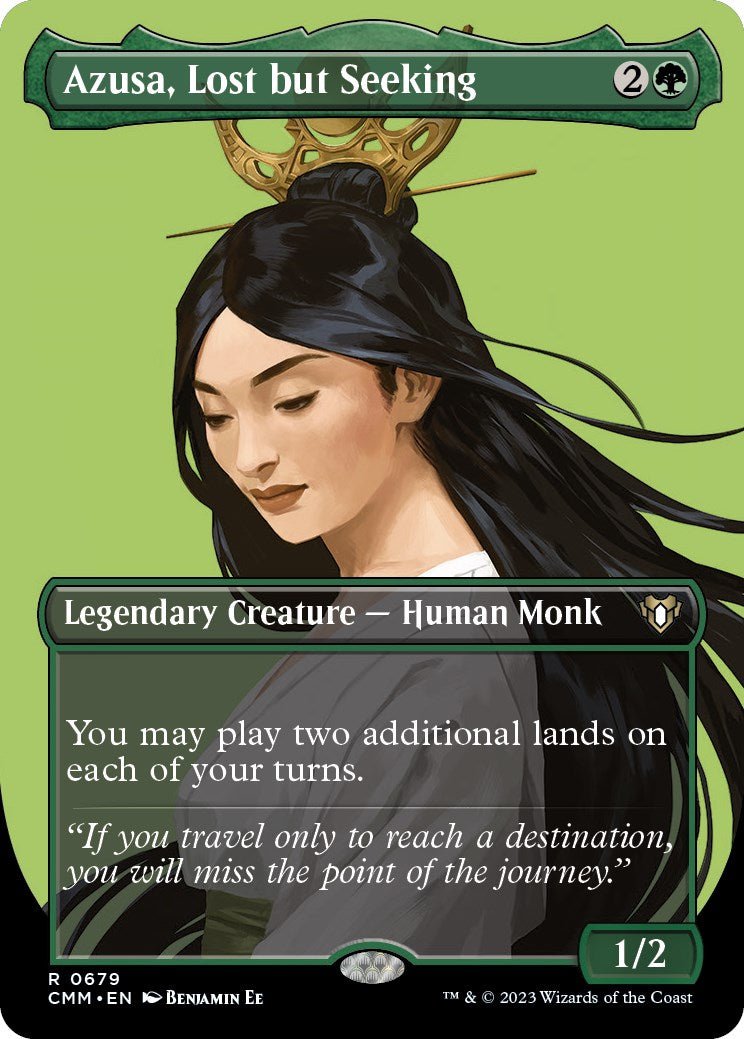 Azusa, Lost but Seeking (Borderless) [CMM - 679] - Cartes Sportives Rive Sud