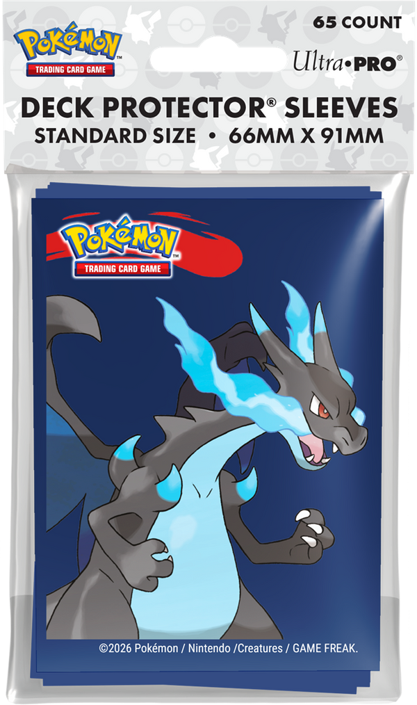 Ultra Pro D-Pro Pokemon Mega Charizard X Sleeves 65CT (Pre-Order)