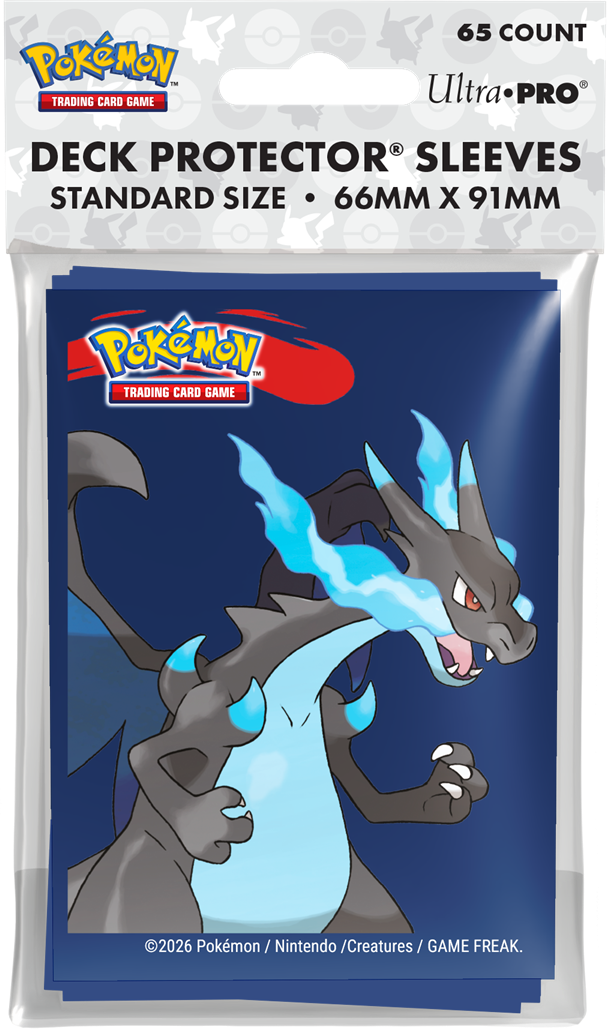 Ultra Pro D-Pro Pokemon Mega Charizard X Sleeves 65CT (Pre-Order)